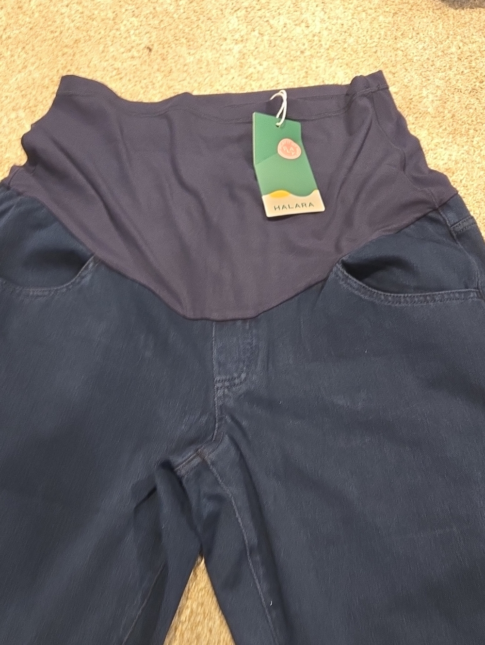 Halara Flex™ Super High Waisted Skinny 7/8 Maternity